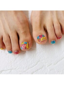 エクシア(ecxia)/フット定額ネイル