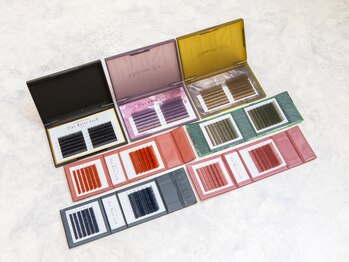 アイラッシュ かすみ草の写真/【やりたいが叶うサロン】まつエクメニューは全てカラー変更無料！カラーの組み合わせ×本数の割合も自由★