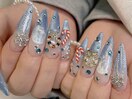 クリスマスネイル 担当Mao