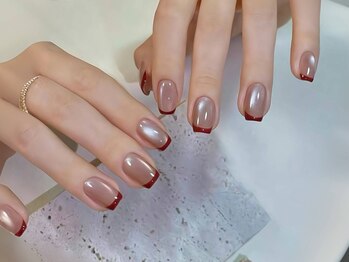 ラッキー(Lucky)/マグネットフレンチネイル