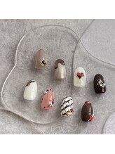 ザ フタコネイル(the 25 Nail)/バレンタインアート