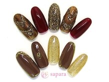 津田沼ネイルサロン サパラ(sapara)/ゴールド定額☆￥5,799　150種☆