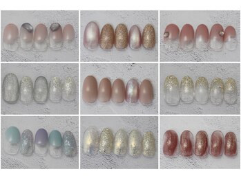 アイラッシュアンドネイルサロン クレアラルーチェ 広島本店(Crea la Luce)/【ネイル】シンプル定額9