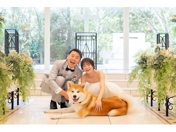 リタクローゼット(Ritacloset)/ペットとの家族写真も