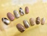 【9,500円~】持込みデザイン華やかネイル 付替時オフ込み♪