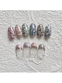 カラフル☆ツイードサンプル