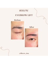 ボス ブロウ 天白店(BOSS BROW)/【メンズ眉毛】before &nbsp;after