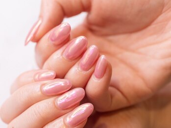 オーロラミラーネイル