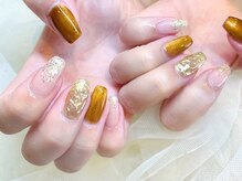 リベレ(LIBELLE)/ニュアンスネイル/ゴールド