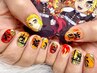 【痛ネイルDコース】キャラ1本+他は全てアート♪18500円or20300円