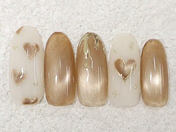 リノ ネイル(Rino nail)/2月新作バレンタイン802r2