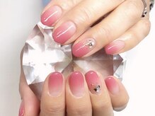 ココロバ ネイルアンドビューティーサロン(COCOLOBA)/シアーピンクグラデ☆