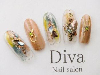 ネイルサロン ディーバ ギンザ(Nail salon Diva GINZA)/キラキラニュアンス