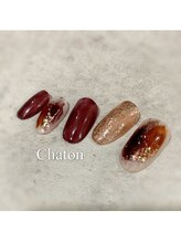 ネイルアンドアイラッシュ シャトン(Chaton)/ジェル□新規￥6900■会員￥7700