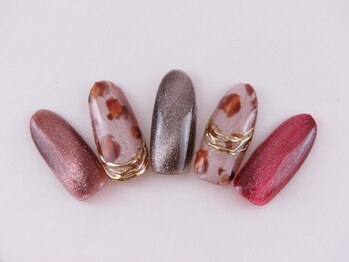 エリクサーネイル 五反田(Elixir Nail)/定額c やり放題/クーポン使用