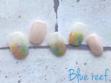 ネイルアンドまつげエクステ ブルーリーフ 四谷三丁目店(Blue Reef)/ニュアンスマグネットネイル