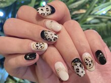 リ ボディ 札幌駅前店(Re Body)/レオパードネイル 8800円