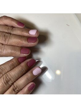 マット2色カラー