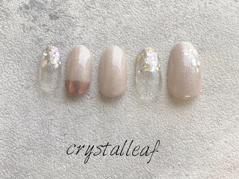 ネイルサロン クリスタルリーフ(Nailsalon Crystal Leaf)/定額デザイン