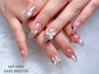 ベイビーブレス(BABY BREATH)/長さだし10本＋マグネット