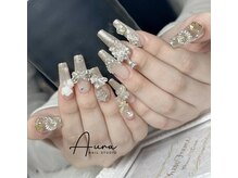 オーラネイル(Aura Nail)/ビジューロングネイル