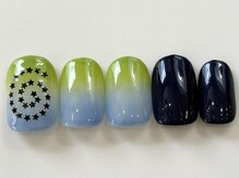 ネイルメゾン 天神店(NAIL MAISON)/グラデーション星夏¥8000