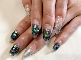 赤ネイル