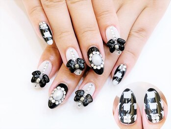 ネイルコレクション ベビーピンク(Baby Pink)/ジェル付け放題★千鳥格子