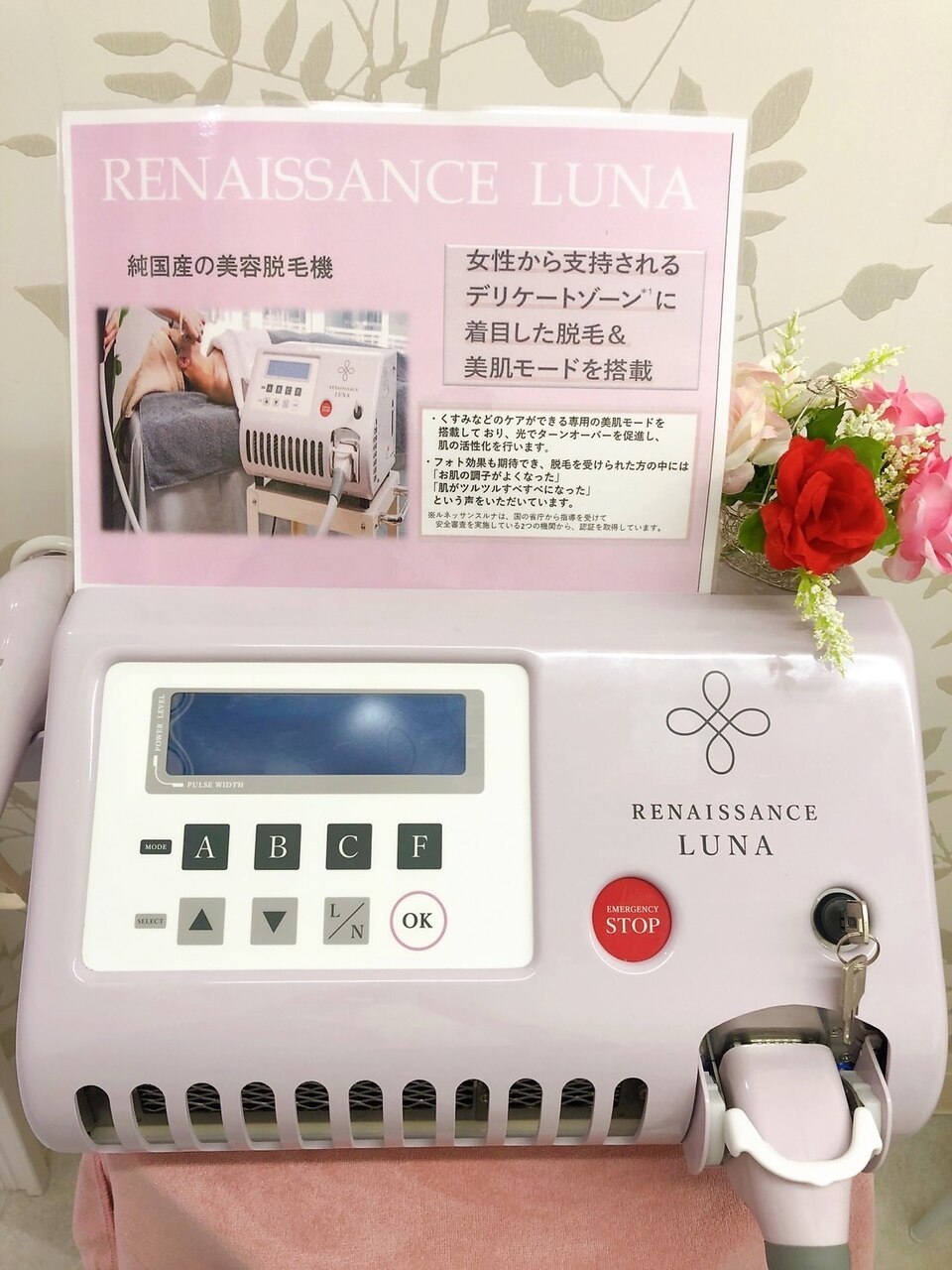 脱毛機　Renaissance Luna(ルネッサンス ルナ)　【付属品付き】 脱毛機 Renaissance Luna(ルネッサンス ルナ) 【付属品付き】