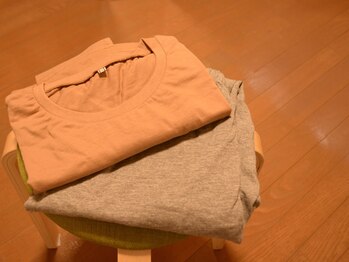 成瀬ソノダ整体室101/お着換えのご準備ございます♪