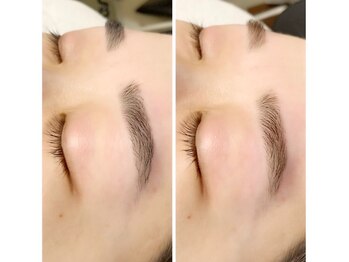 アイラッシュサロン フラウ センター北店(Eyelash salon frau)/髪色合わせ眉マスカラ不要眉カラ