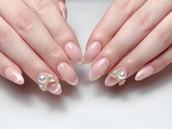 ホミネイル(Homi nail)の写真/【シンプルデザイン/定額¥5980~】派手ネイルはNGでも仕事や家事で忙しいあなたへ指先にちょっとのご褒美を!