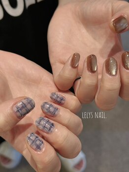 レリーズ ネイル(Lelys nail)/チェックネイル