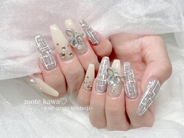 ツイードネイル