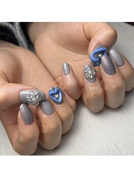 ルポアンドロア(Repo&Roit)/ぷっくり！フラワーとハート