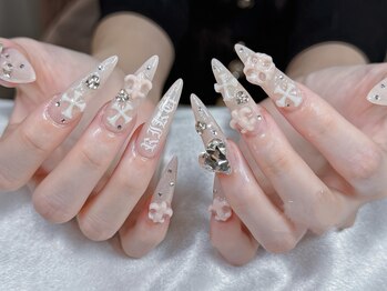 リンビューティー(Rin Beauty)の写真/アート好きの方にはつけ放題コースが◎高技術&持ちの良さでシーズンごとに満足のいく指もとへ！