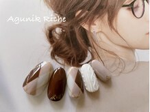 アグニークリッシェ(Agunik Riche)/【チェックネイル】