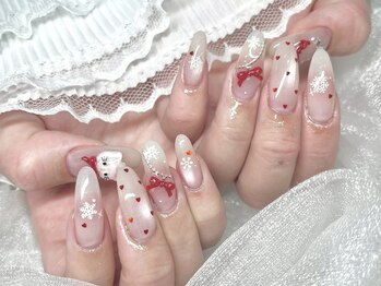 モカ 心斎橋(moca by Lee)/【Aina】クリスマスネイル