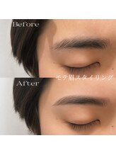 アイブロウドット 名古屋駅前(i)/美眉スタイリングBefore→After