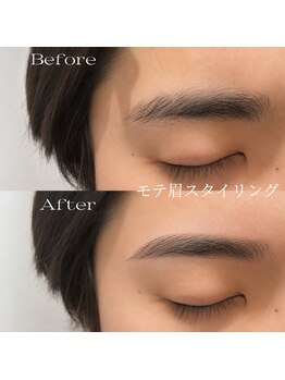 アイブロウドット 名古屋駅前(i)/美眉スタイリングBefore→After