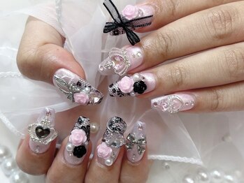 リボンアディクト(ribbon addict)の写真/各種パーツ・シール2000種以上！カラーも豊富にご用意しているので、自分だけのネイルを楽しめる♪