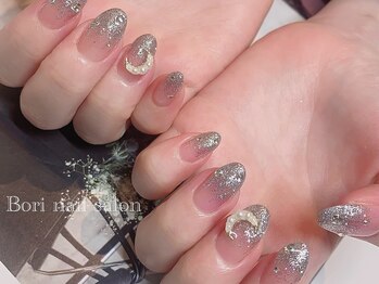 ボリ(Bori)/ラメグラデーションネイル
