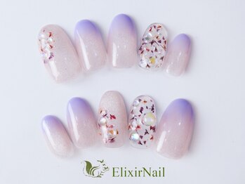 エリクサーネイル 渋谷(Elixir Nail)/定額bカジュアル/クーポン使用