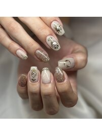 ミラーアートネイル