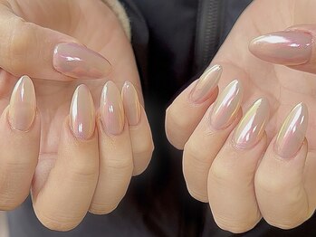 ネスネイル 池袋(Nes.nail)/オーロラネイル/ミラーネイル