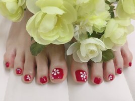 フット★エンボスフラワー