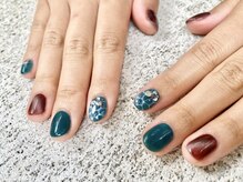 ニキ ヘアー ネイル(niki hair nail)/水面アート