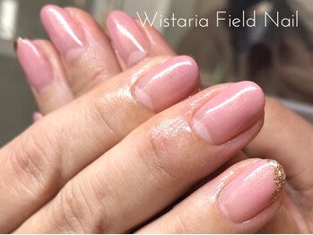 ウィスタリアフィールドネイル MONAD店(WISTARIA FIELD)/ピンク グラデーション