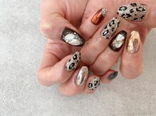 ティンク(Tink)/レオパード　アニマルネイル