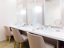 ソシエ エステティック 静岡伊勢丹店(SOCIE esthetic)の雰囲気(ロッカールームやメイクルームも完備。)